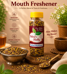 Herbal Mukhwas – Premium Natural Mouth Freshener | Traditional Herbal Seed Mix | Refreshing After Meal Digestive Blend