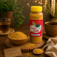 Tall Dhanadal Mukhwas | Premium Roasted Dhanadal | Traditional After Meal Mouth Freshener | Natural & Healthy
