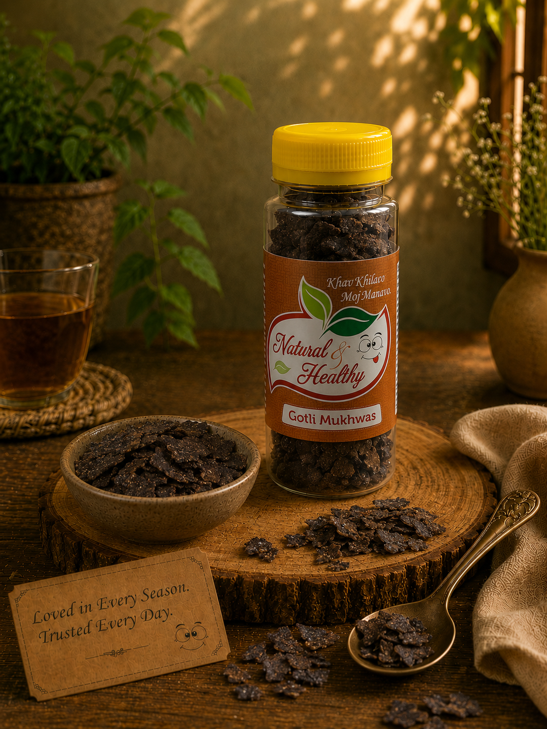 Gotli Mukhwas – Premium Mango Seed Mouth Freshener | Traditional Digestive Mukhwas | Natural & Healthy