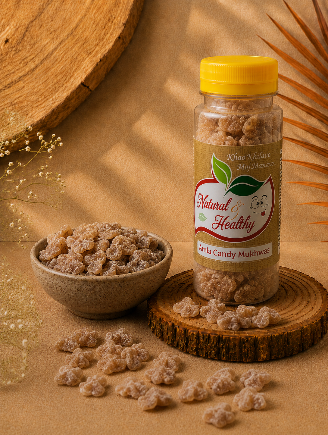 Natural & Healthy Amla Candy Mukhwas | Premium Digestive Mouth Freshener | Rich in Vitamin C