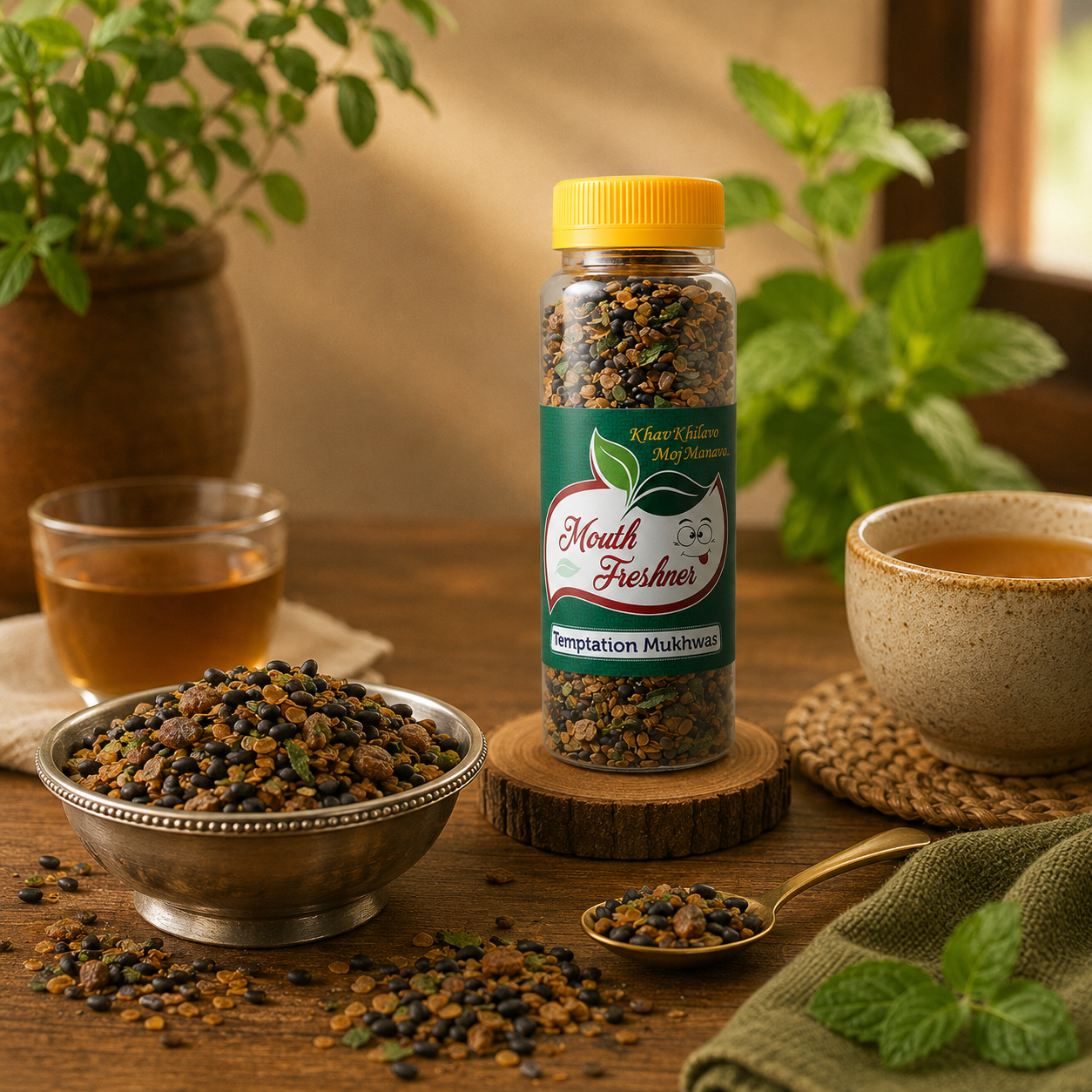 Temptation Mukhwas – Premium Mouth Freshener | Refreshing After-Meal Digestive Mix