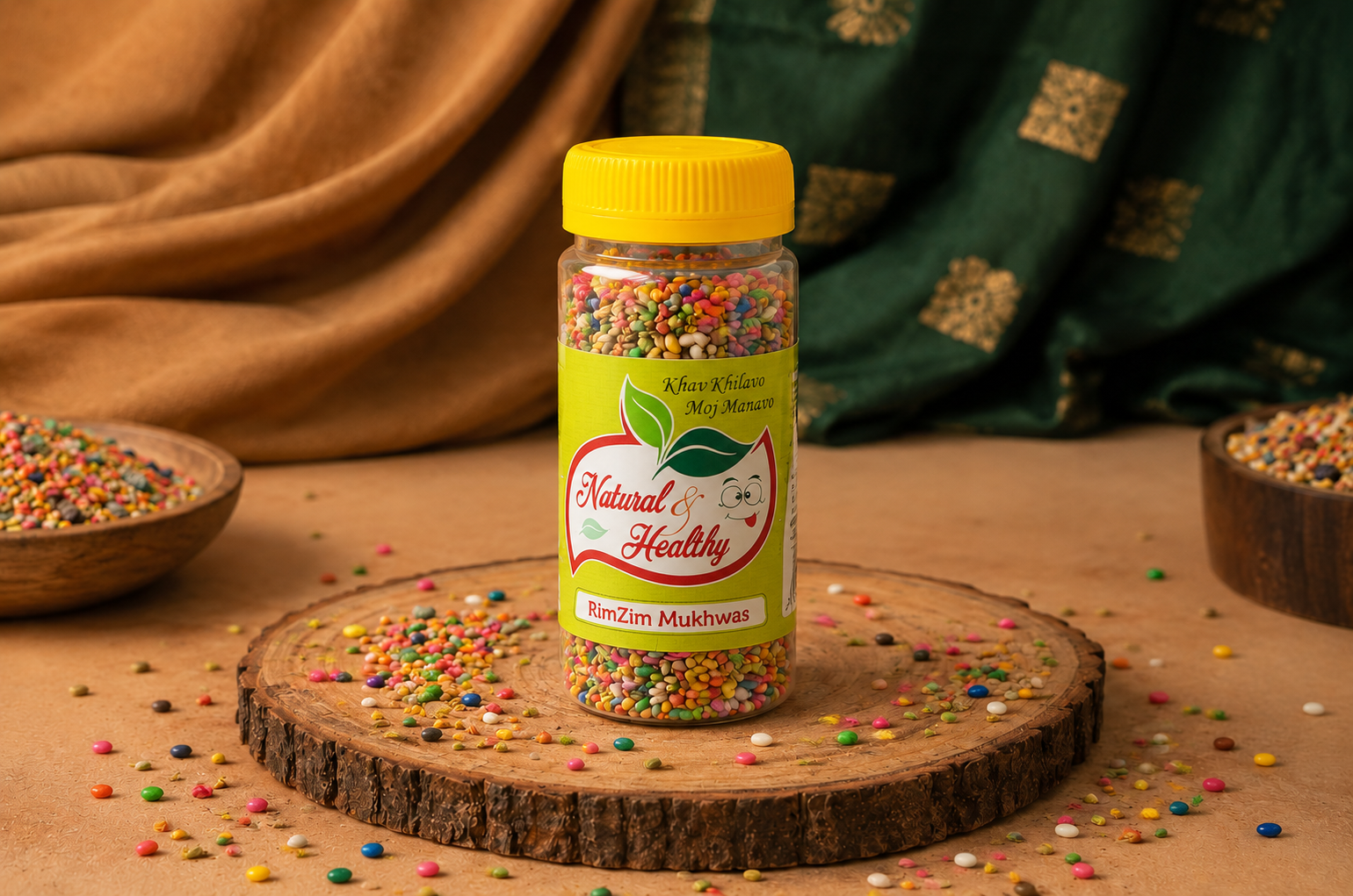 RimZim Mukhwas – Premium Colorful Sweet Mouth Freshener | Delicious After-Meal Digestive Mix