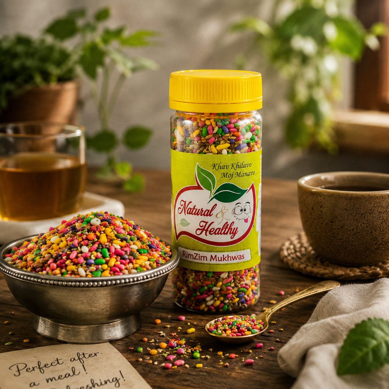 RimZim Mukhwas – Premium Colorful Sweet Mouth Freshener | Delicious After-Meal Digestive Mix