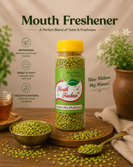 Green Mix Mukhwas – Premium Natural Mouth Freshener | Refreshing After Meal Digestive Mukhwas | Traditional Indian Blend