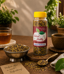 Herbal Mukhwas – Premium Natural Mouth Freshener | Traditional Herbal Seed Mix | Refreshing After Meal Digestive Blend
