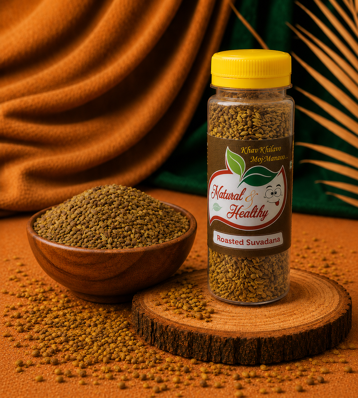 Roasted Suvadana (Dill Seeds) – Premium Roasted Dill Seeds | Natural Mouth Freshener | Healthy After-Meal Digestive