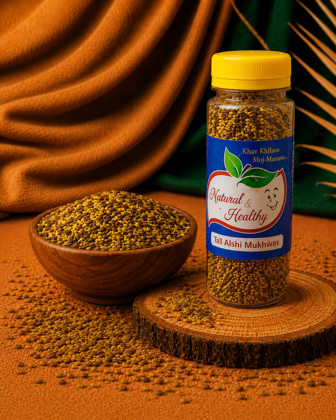Tall Alshi Mukhwas | Premium Flax Seed Mukhwas | Healthy After-Meal Mouth Freshener | Natural & Healthy