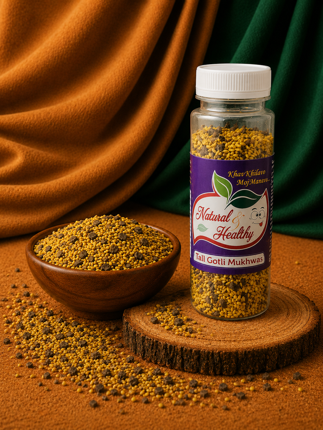 Tall Alshi Mukhwas | Premium Flax Seed Mukhwas | Healthy After-Meal Mouth Freshener | Natural & Healthy