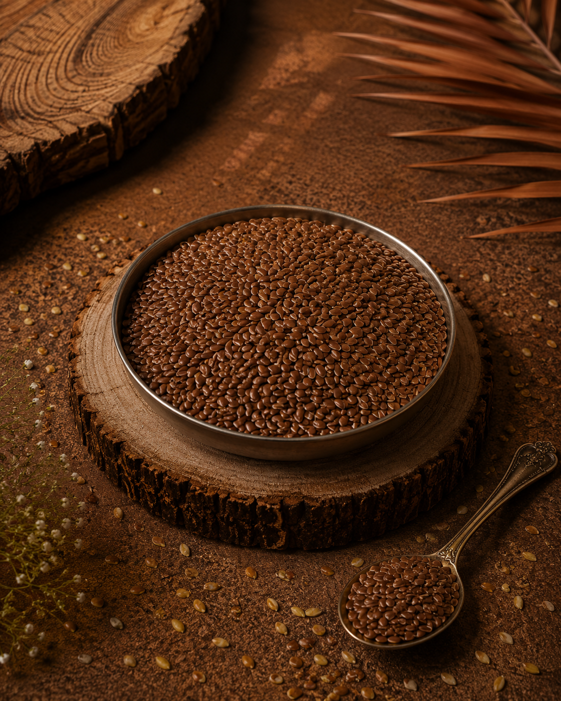 Roasted Flax Seed – Premium Roasted Alsi Seeds | Natural Superfood Snack | High Fiber & Omega-3 Rich