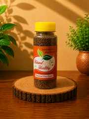 Roasted Flax Seed – Premium Roasted Alsi Seeds | Natural Superfood Snack | High Fiber & Omega-3 Rich